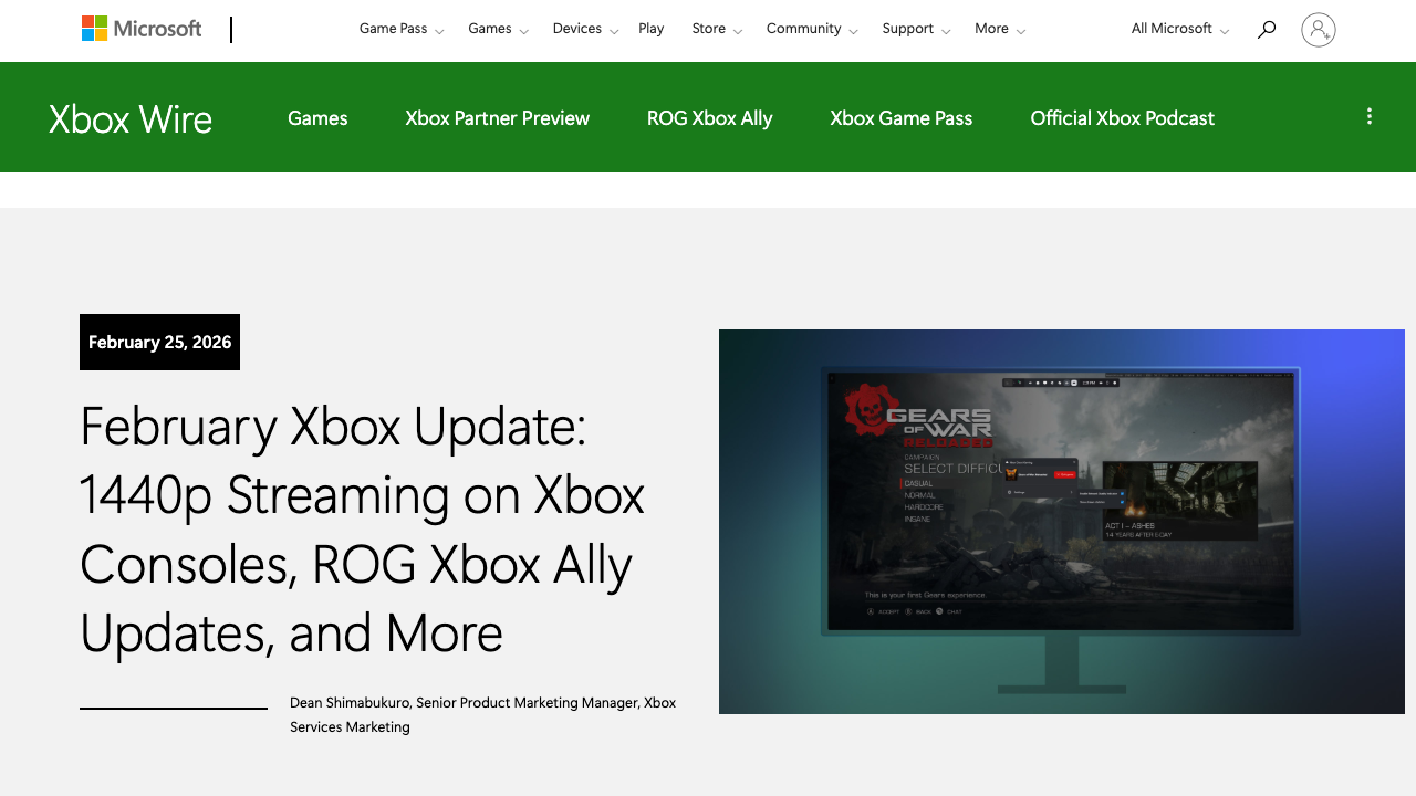 Xbox Cloud Gaming 1440p Guide (2026): What Changed, Which Game Pass Plan You Need, and Why It Matters