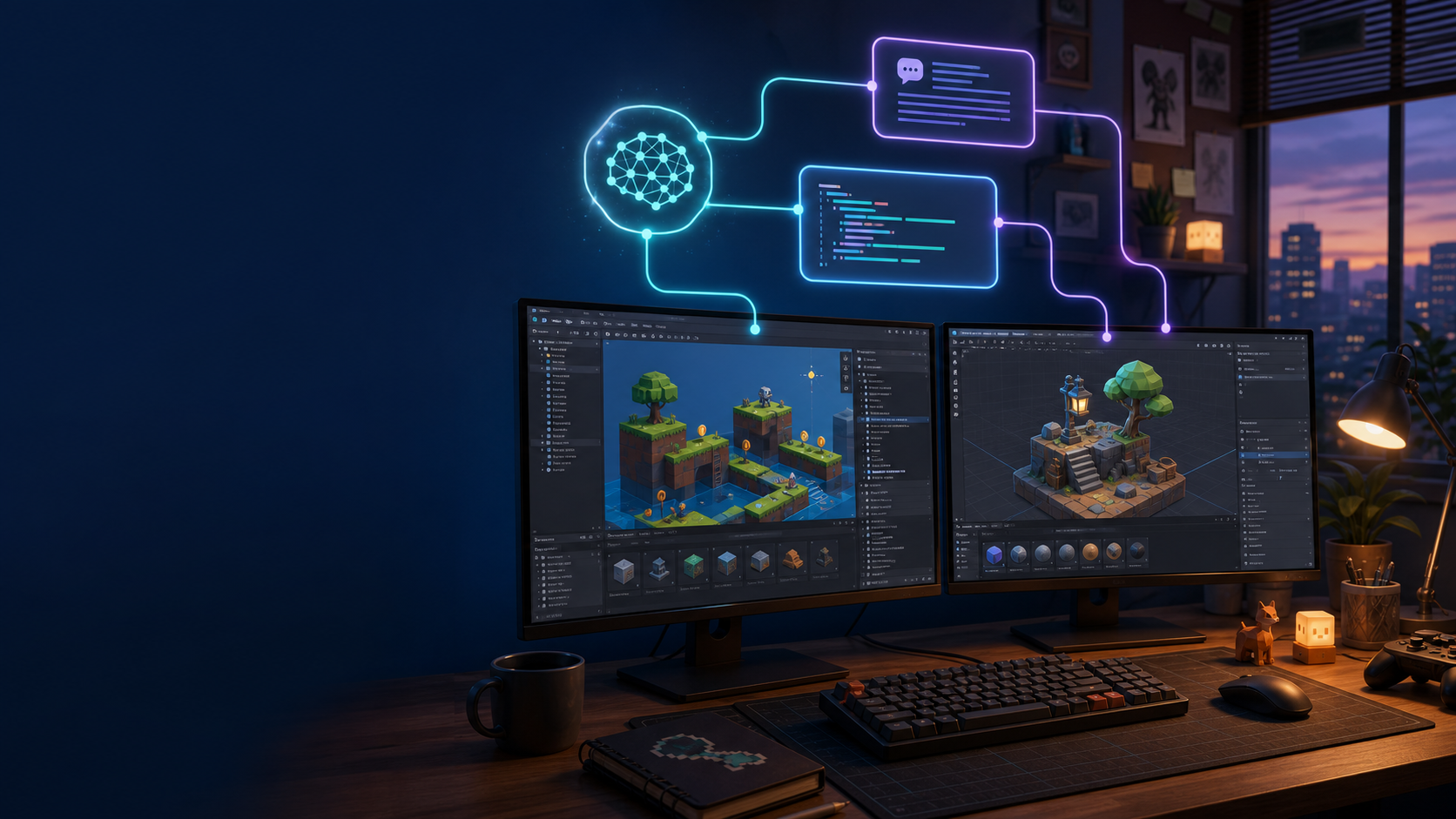 The Next Step for Indie Game Development: AI Can Finally Work Inside Unity and Blender